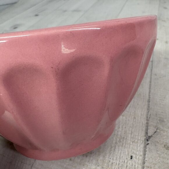 Home Target SOILD PINK Retro Stoneware Oven Safe Fluted Soup Cereal Bowls Set 4 - Picture 12 of 16